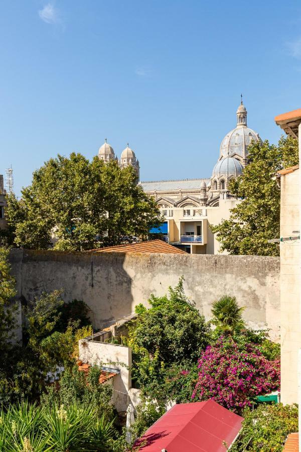 Le Panier Enchante - Suites & Loft - Terrasse Et Patio Au Dessus Du Vieux Port Marseille Kültér fotó